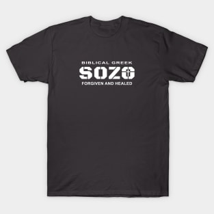 Biblical Greek, Sozo Healing and Forgiveness T-Shirt